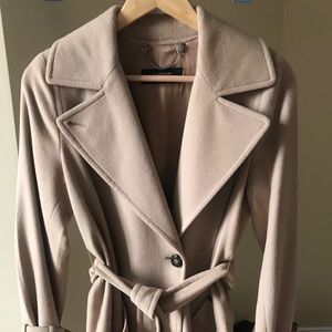 Max mara weekend camel wool trench coat